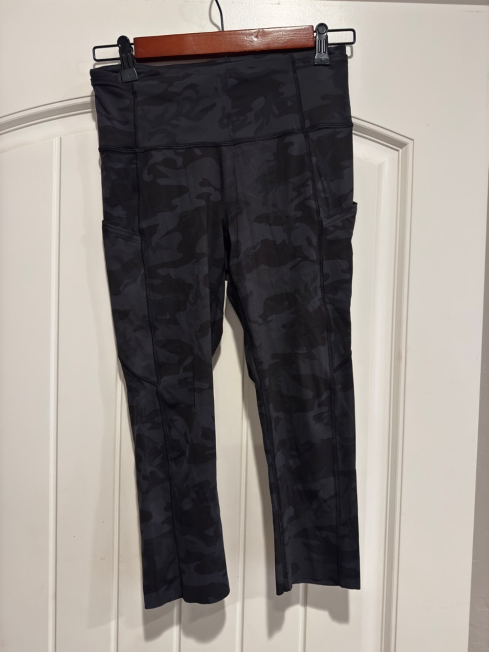 lululemon Black Camo High-Waist Leggings